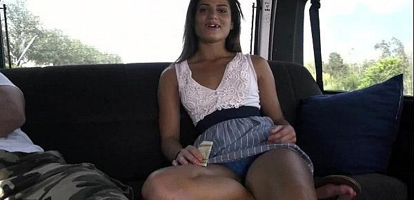  Hot amateur babe with braces and amazing ass Chichi Medina on 305bus 1.3